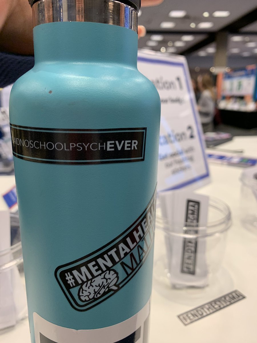 #NASP2019 I love these stickers from @MHSclinical