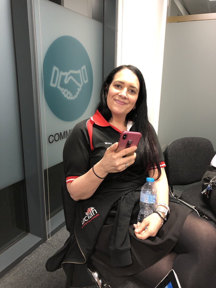 lesleymay's tweet image. How many bugs has she found?  She looks quite smug... #UCLanComputing #defectives