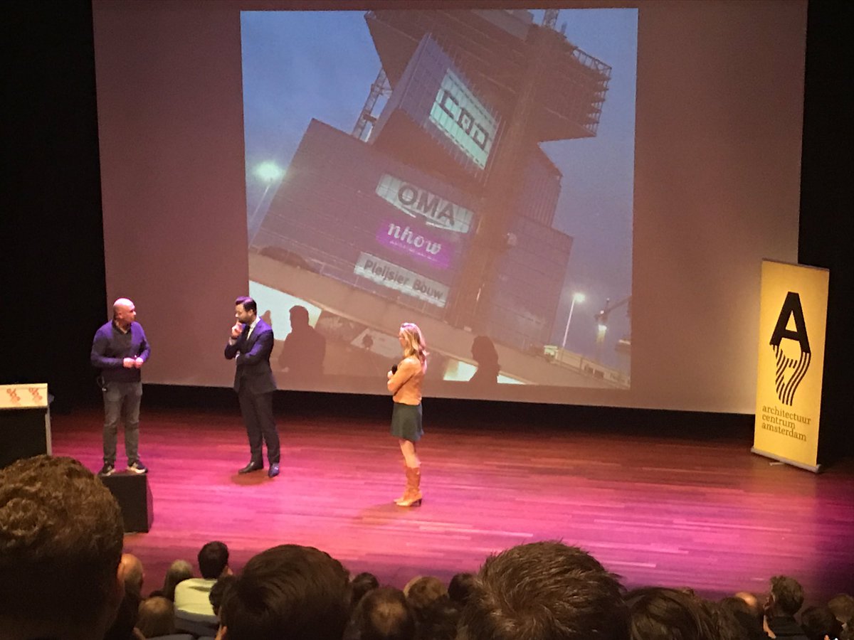Bijzondere lezing van Reinier de Graaf en Gert Wim Bos over nhow hotel Rai Amsterdam