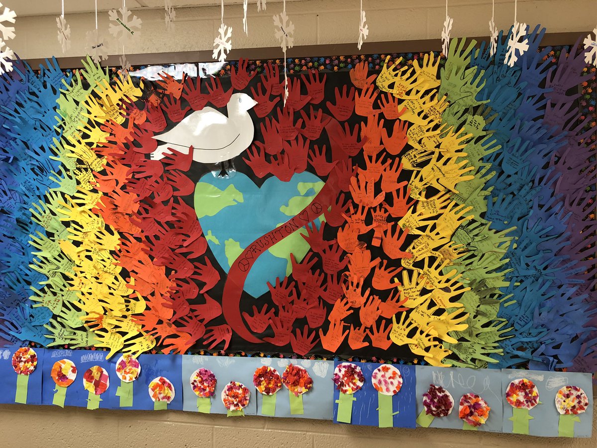 Walking the halls &amp; reflecting....Our Rushton family rocks! #WeAreRushtonStars