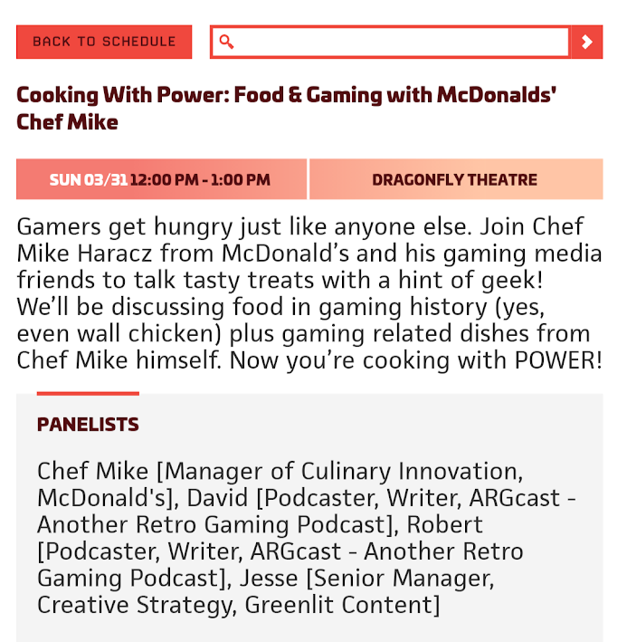 RightOnChime's tweet photo. It's weird seeing my name on an official @Official_PAX East page. But, there I am, times THREE! If you're going to #PAXEast, you should come attend my AWESOME panels, featuring some of the coolest people I know. Gotta rep that @greenlitcontent and @ProfessorChime ! #PAXEast2019 https://t.co/opPiKBVlbu