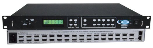 #4K 18Gbps #HDMI Video Matrix Switch: 16x16 Route Ultra-HD 4Kx2K 60Hz  4:4:4 18Gbps HDMI video and audio signals from 16 video sources to 16  displays networktechinc.com/4k-hdmi-matrix…