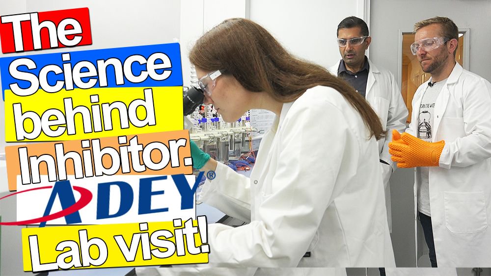 plumberparts's tweet photo. Ever wanted to know the science behind your local @Adey_Pro Inhibitor is made, tested and modified?
We got to go into the labs + I got to wear a white jacket 🤓
LINK TO VIDEO - https://t.co/48NkmtHfI6
#Plumbing #Inhibitor #PlumbProud #Adey #Science #WhiteLabCoat https://t.co/2MgfjpECdA