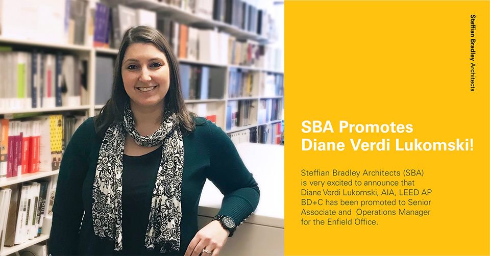 _SBACT's tweet photo. SBA is pleased to announce the promotion of Diane Verdi Lukomski  to Senior Associate and Operations Director for the Enfield Office.  We wish her continued success!
https://t.co/hh3m8ihq1n https://t.co/HqZmL6Z7pr