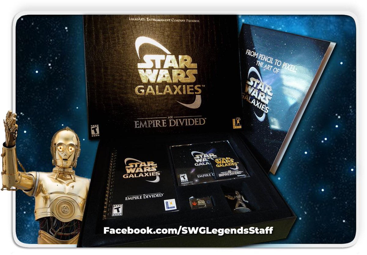 Swg Legends Do You Love Star Wars Galaxies Swg Legends Is Hosting A 3rd Anniversary Giveaway Rt This Post To Be In With A Chance Of Winning A Collectors Edition Copy Of