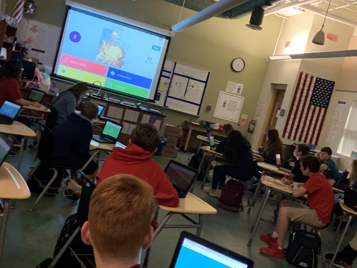 MichelleA_SPARK's tweet image. Mrs. VonSaman’s 8th grade science students @StormGroveFever reviewed their skills on layers of the sun with a bit of @GetKahoot competition.  #DLDaySDIRC #TechInSDIRC @IT_SDIRC @IRCSchools