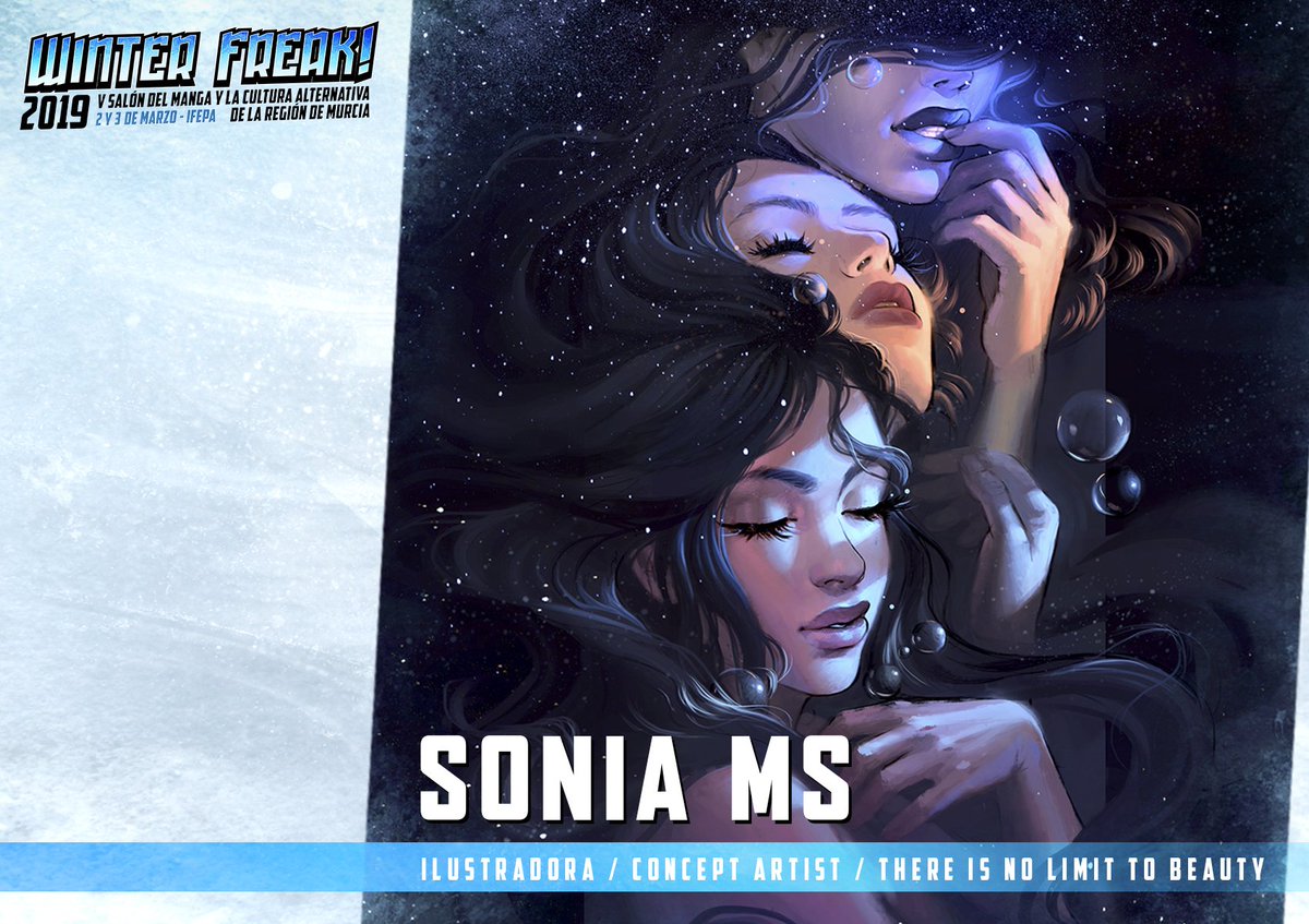 LaISLA_Spain's tweet photo. ¡Y para acabar, llegó el turno de los pesos pesados! ¡Tenemos el placer de contar con @sloppypencil, @MrDeIgado, @Sonia_MS_ y @sanzakira! ¡Podréis disfrutar de estos cuatro titanes en @winterfreak_mur! https://t.co/1SeBYlq3lK
