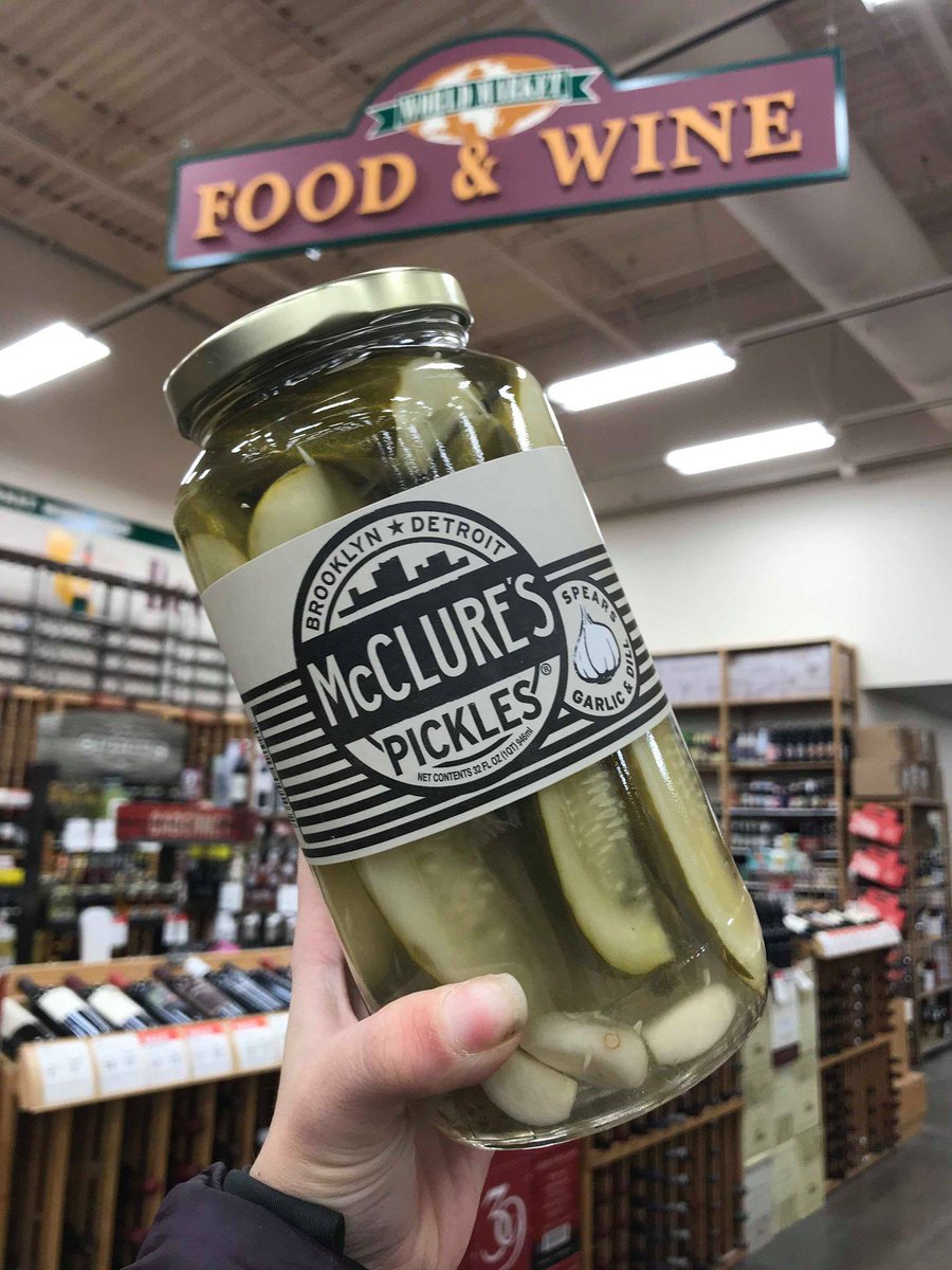 mcclurespickles's tweet photo. Pretty good company, we'd say. Next time you're at (or near!) a @worldmarket store ... pick us up. So many great, adventurous #Food finds in these aisles! #LetsMakeSomethingGreat! ππππ₯π₯ https://t.co/2WHOPoiQYQ