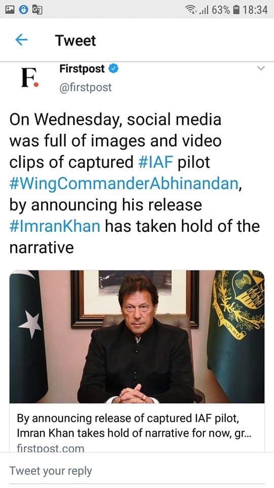 Bilsl29's tweet photo. This is something i've been repeating since forever ... 
Pakistan is winning on world stage.
A fight that our army had been fighting for 15 years for peace is paying off.
 #PakistanLeadsWithPeace https://t.co/L2N96sLoO9
