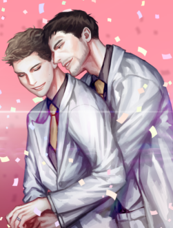 MetsuDani's tweet photo. IT HAPPENED! Me and @BSAAsniperboi got married!
Here's the wedding photo.
Thank you all for being there, for the speeches, the gifts and most importantly getting drunk and fighting.
I love you all ❤️

#RaccoonCitySurvivors https://t.co/jgvzGZpCC7