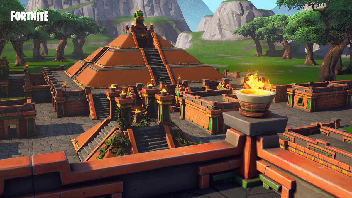 Fortnite Build Your Own Monument With The New Jungle Temple Prefab In Fortnitecreative