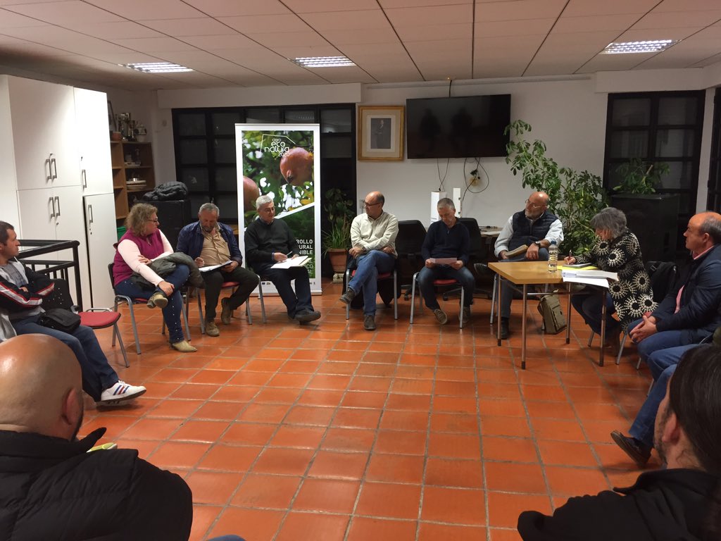 #Agroeconatura2020 se reúne en Asamblea para avanzar en la alianza entre agricultura y turismo en el #TerritorioSierraEspuńa