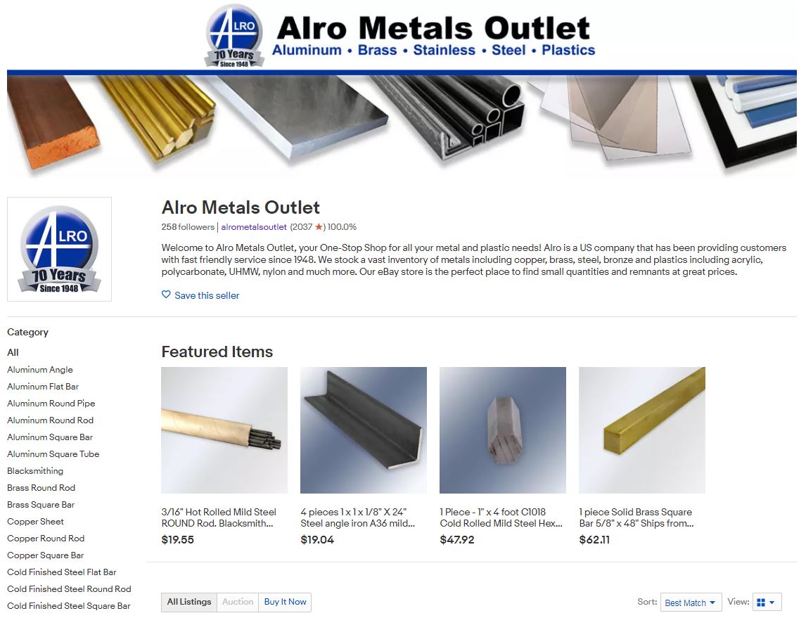 Alrosteel Alroebay Has Added New Metals Metal Shapes And Sizes We Feature Common As Well As Hard To Find Items Blacksmith Bundles And More Most Items Ship Ups T Co Tv3jxgczvp Metals