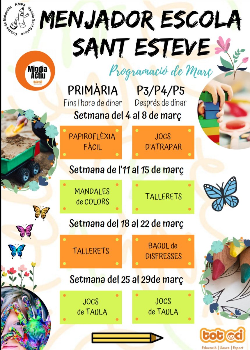 AMPA Sant Esteve tweet media