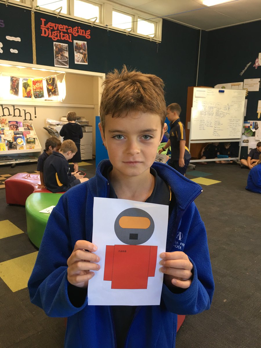 room3_aps's tweet photo. @ChapterChatNZ We drew August wearing his helmet #Ayla-Grace #CharlieH #Huia #Cheyne https://t.co/RDu2n4hTtd