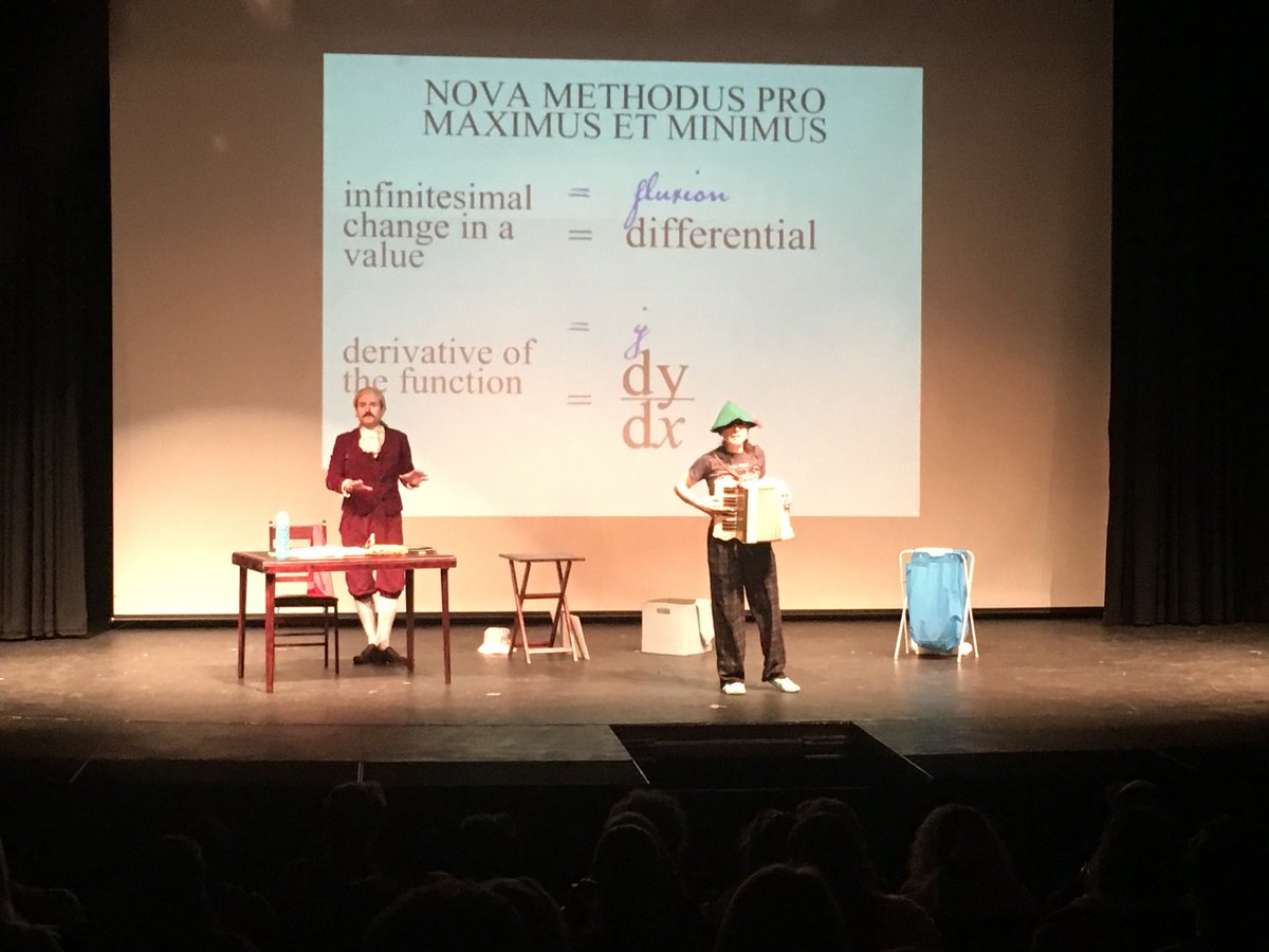 HHSLPS's tweet image. Calculus and pre calculus students are
learning that math can apply in many ways! Including in musicals!! #mathoff