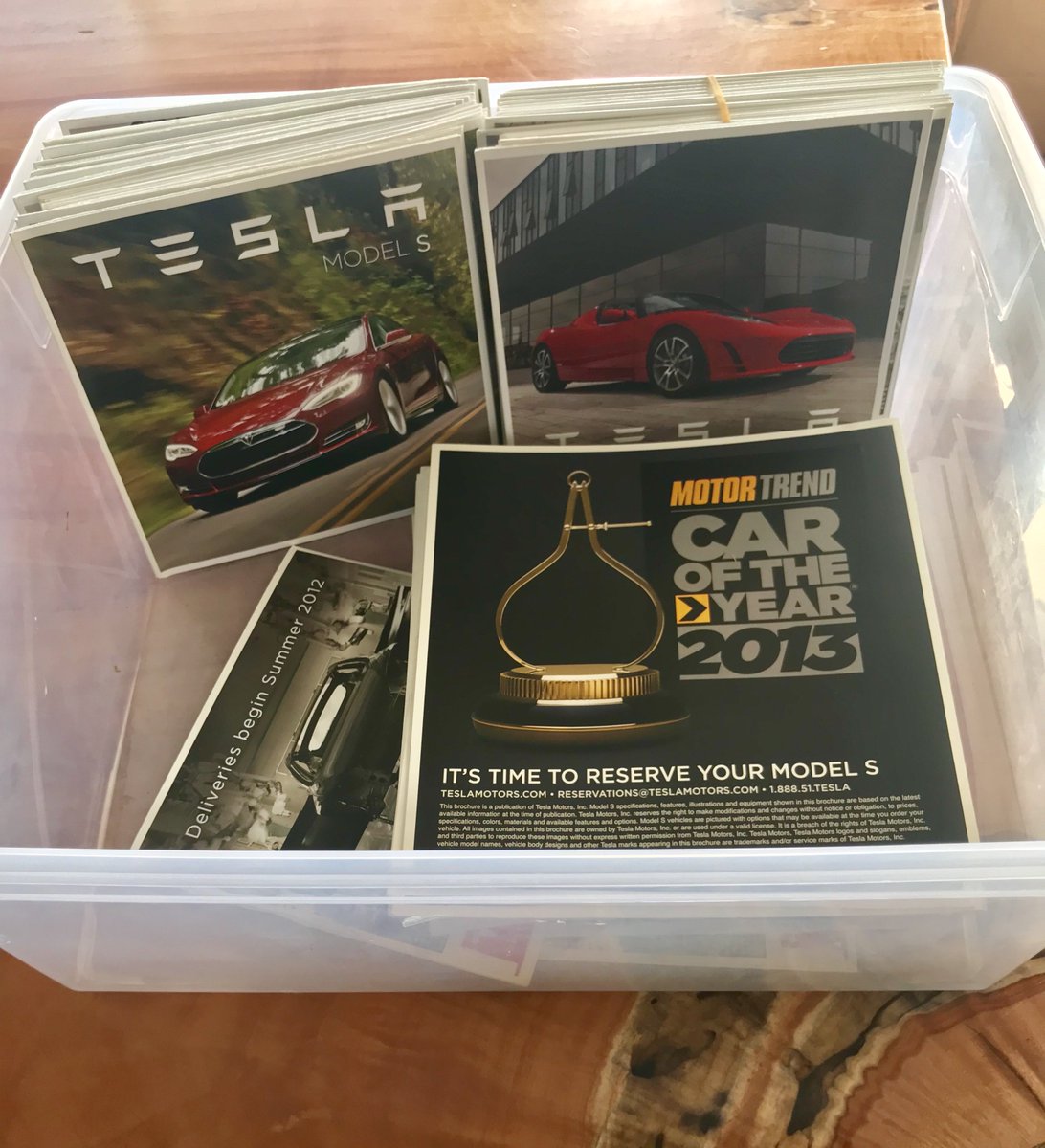 Bonnie Norman On Twitter I Just Found A Box Of Tesla 2011