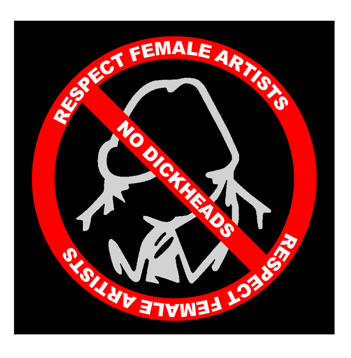 We are thinking of raising cash by crowd funding to produce badges and stickers promoting RESPECT FOR FEMALE ARTISTS
We will distribute these to venues, bands etc.. to be handed out at gigs
GOOD IDEA? WANT TO DONATE? FOLLOW THE LINK &amp; RT
gofundme.com/respect-female… …