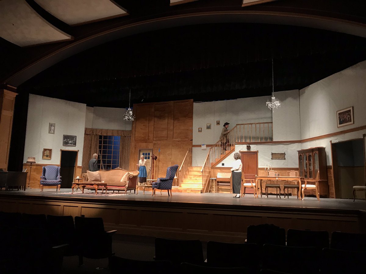 Final preparations and rehearsal during tech week! Make sure to buy your tickets online and skip the wait. Tickets will be available at the door for $10 each. Buy your tickets here: m.bpt.me/event/4072848.