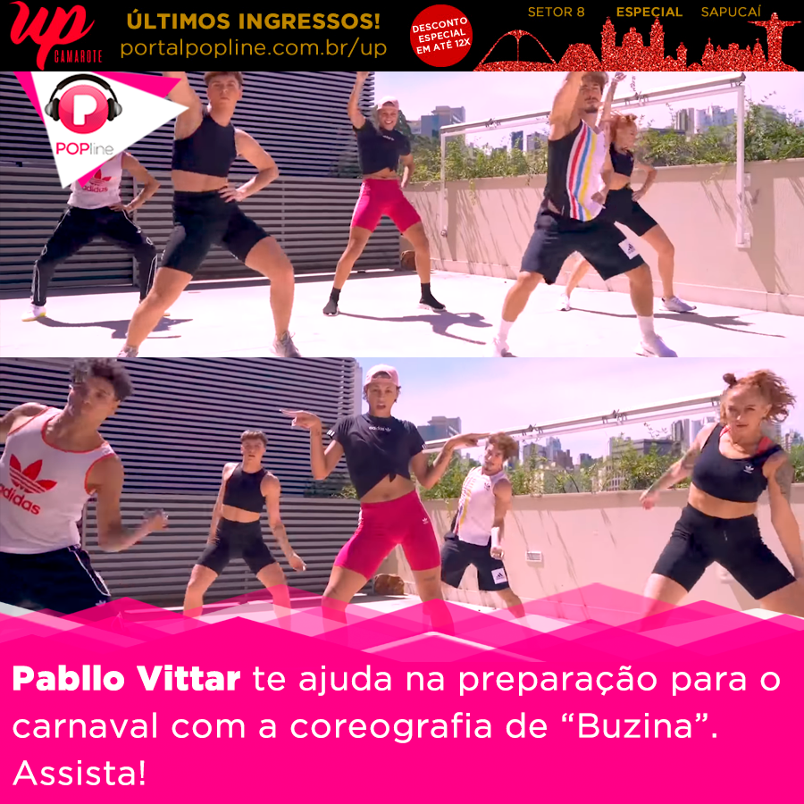 POPline's tweet photo. Sente só o #PoderdaBuzina! @pabllovittar liberou um vídeo que mostra todos os passos do seu novo hit! Quer aprender? Então vem: https://t.co/eJABgJhbOL https://t.co/ERlwHEjwAv