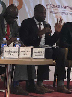 apdevde's tweet photo. @WorldBank the intended beneficiary influences result measurement, says Keith at #AfCoP19 meeting. The voice and perception of local people validate the impact of the project implemented in their area. @Ninsiima250, @SustDev, @GlobalGoalsUN, @AfDB_Group, @IBatambuze  @pmanyalo https://t.co/MuQdhfmdTW