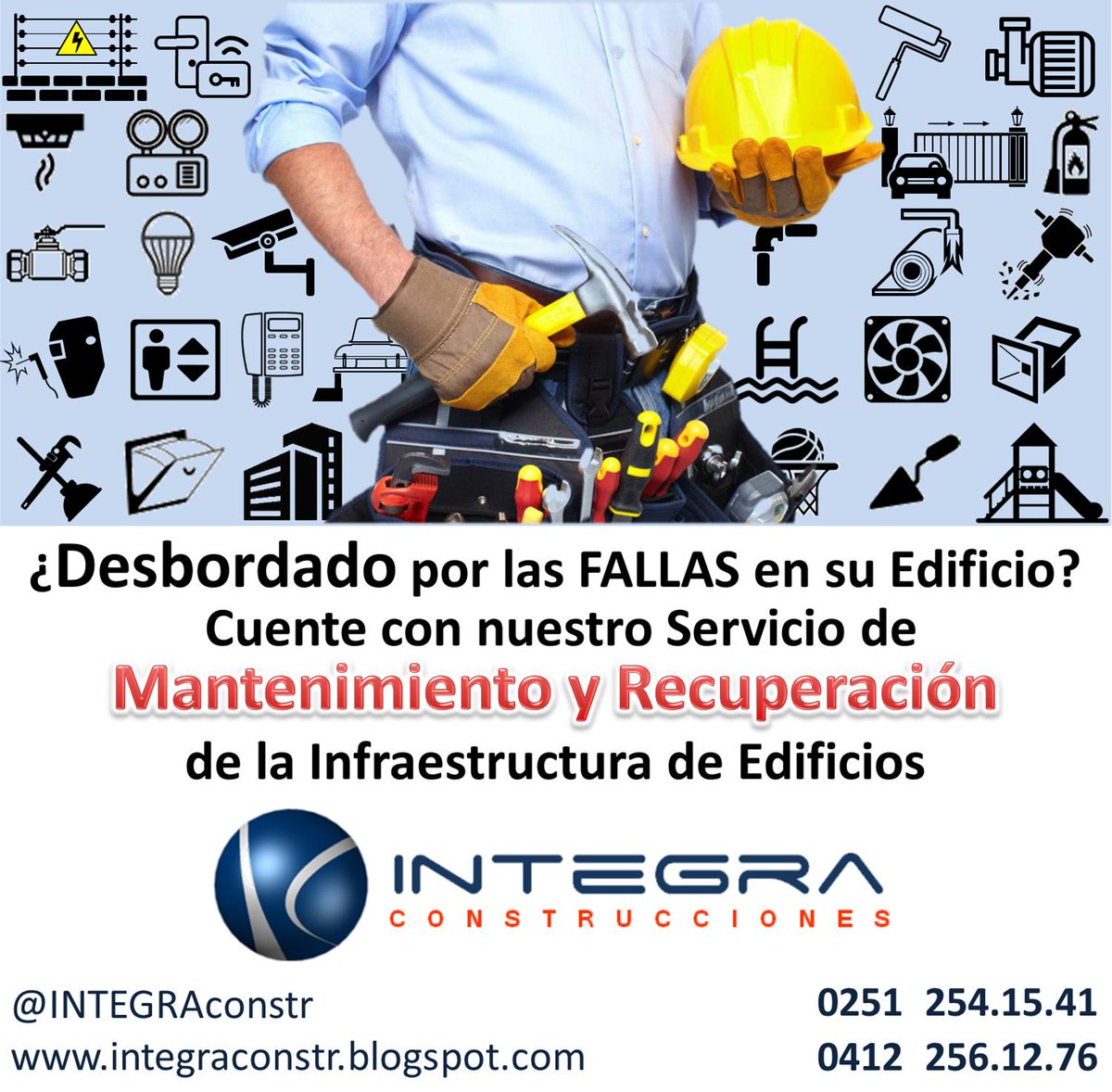 Servicio Profesional de
Recuperación de la Infraestructura de Edificios,
y Mantenimiento Continuo

#FelizJueves #28Feb #Venezuela