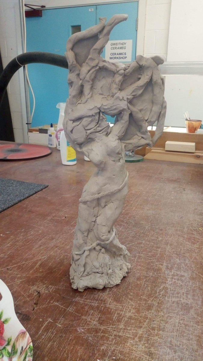 JSAppliedArts's tweet image. This was a piece I created in 2018 it was my reimagination of the Roman writer Ovid’s books of metamorphosis.