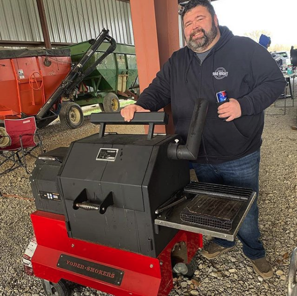 atbbq's tweet image. &quot;This Yoder Smokers #YS480 has some miles on it. It’s my first pellet grill and still cooks a mean piece of chicken!&quot; ~~ We&apos;re glad you like it @HowToBBQRight   #yodersmokers #yoderflavor