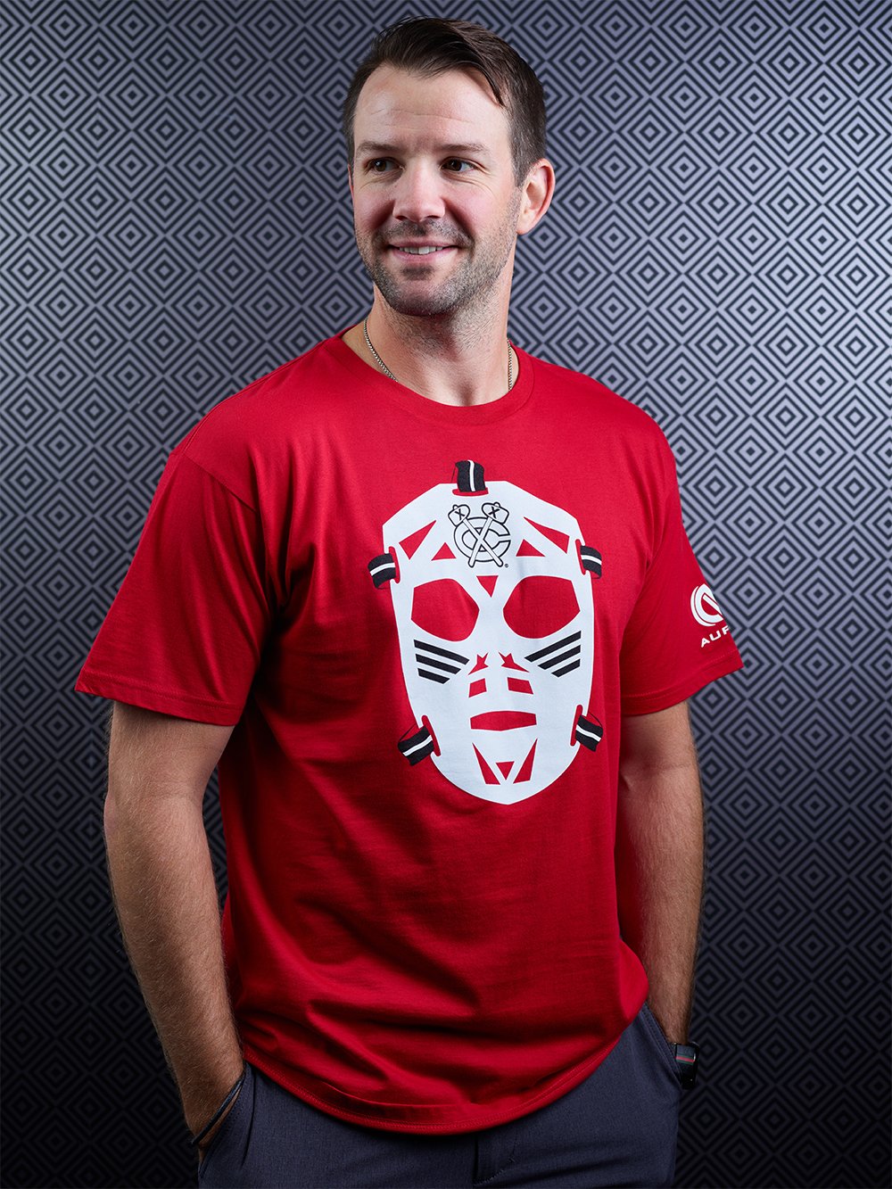 Happy Birthday, Cam Ward!   Cam is wearing Aufeis Retro Trendy Tee. 