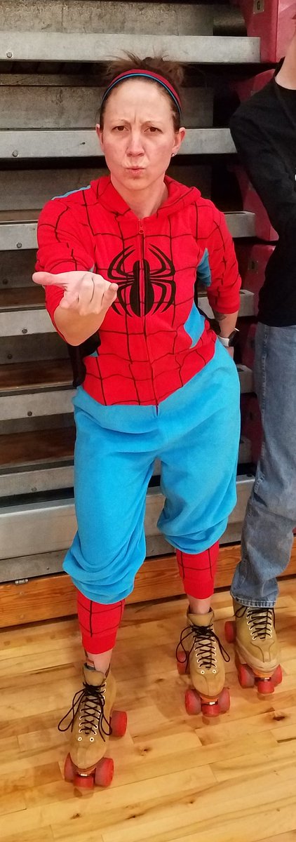 HHSKruser's tweet photo. Day #4 of Roller Skating!

@HuntleyHS @HHSRedRaidersPE @HHSMeindl 
#physed #superheroes #ilovemyjob https://t.co/GWt0W0QCvg