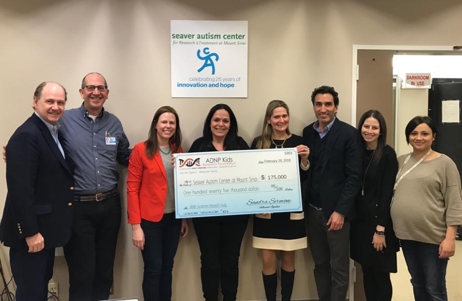 Celebrating the progress of our #ADNP research study with representatives from the <a href="/ADNPkids/">ADNP kids</a> Research Foundation - Together we work to enhance the lives of people affected by #ADNPSyndrome. #RareDiseaseDay #ShowYourStripes