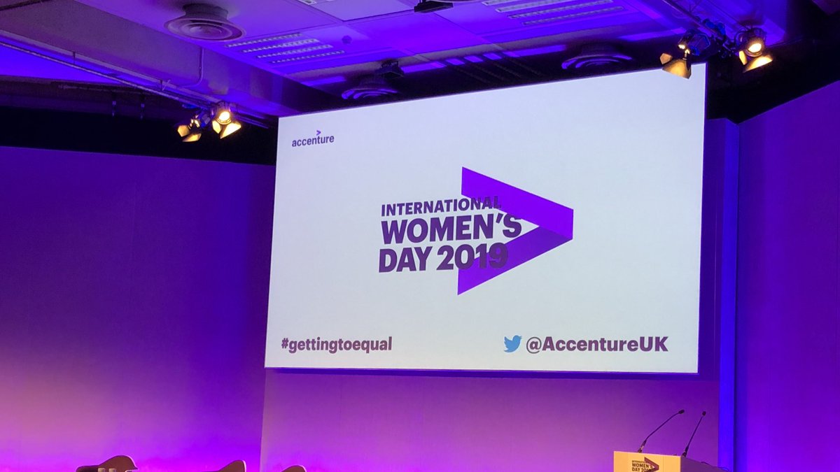 isabel_garvey's tweet photo. What an amazing afternoon at #IWD2019.  It was such a privilege to share the stage with so many inspirational speakers.  I come away energised and to action a pointed question raised by @TheSineadBurke “how will I use my power?”  Thank you @AccentureUK #GettingToEqual https://t.co/ehPaX9cN5Q