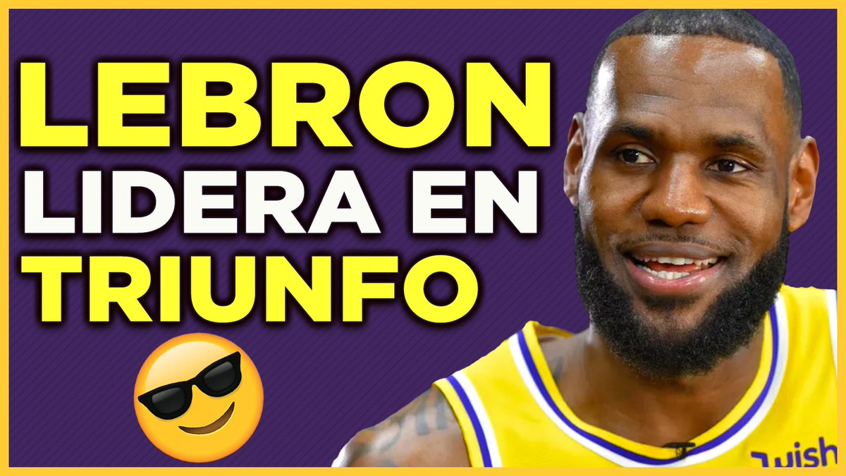 LakersEnEspanol's tweet image. LeBron James lidera Lakers en Triunfo vs Pelicans | Lakers cerca de Playoffs | NBA Lakers En Español
youtu.be/Tn50D09caPo #LakeShow #LakersNation #lLakers #NBA #NBAEspañol #LebronJames #LonzoBall #BrandonIngram #KyleKuzma #LosLakers #AnthonyDavis