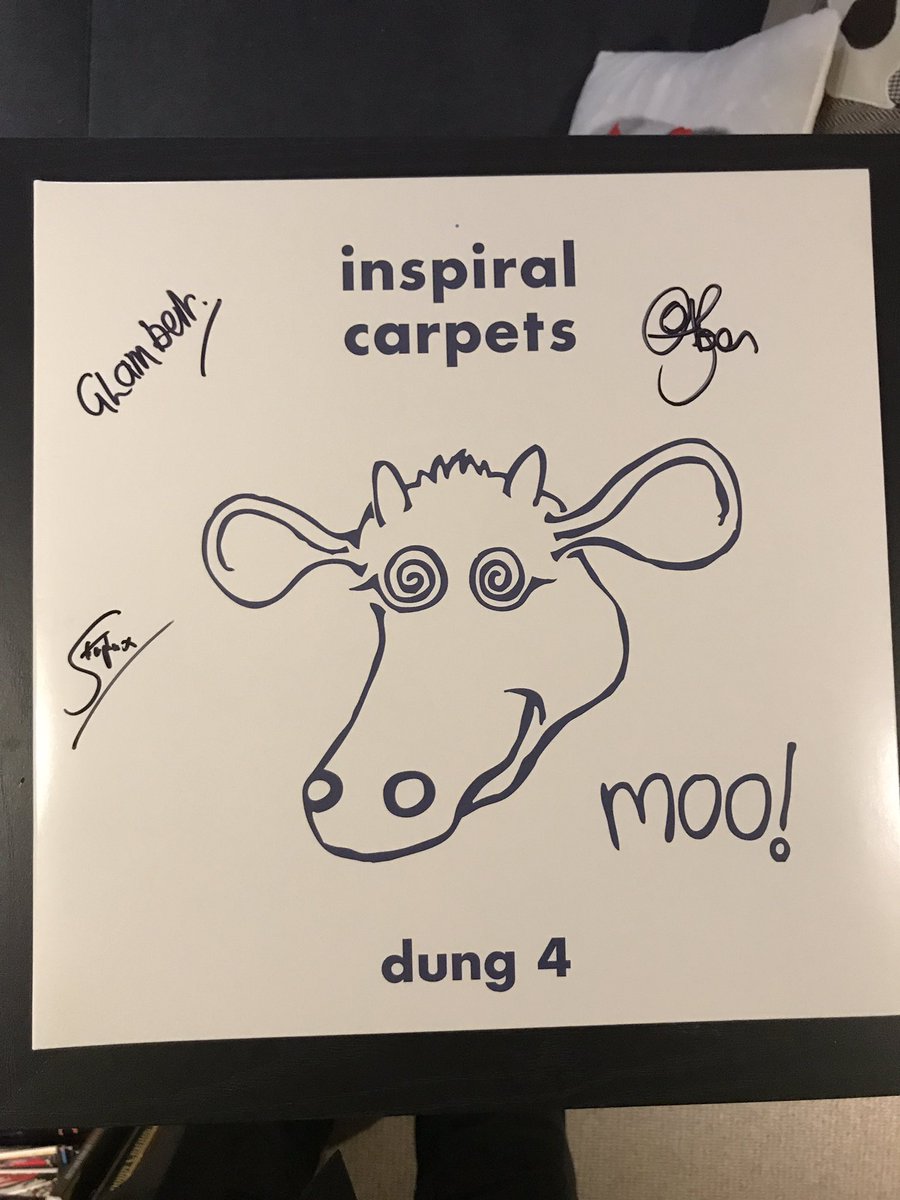 Thanks @loafersvinyl @inspiralsband great additional to my collections. #inspiralcarpets #dung4