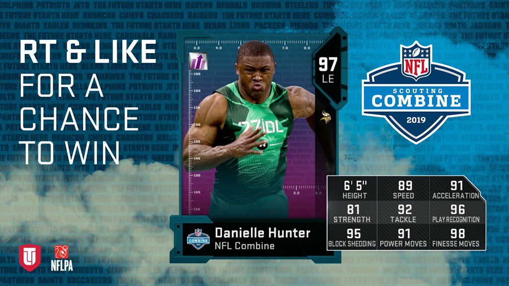 EASPORTS_MUT's tweet photo. #NFLCombine #Madden19 https://t.co/g9vKB23etX