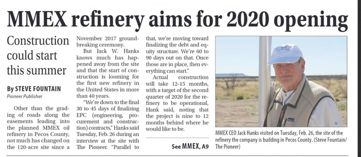 ChiStocks's tweet image. Interview with MMEX CEO Jack Hanks
by Steve Fountain @capHpro 
Pioneer Publisher @FSPioneer 



linkedin.com/in/steve-fount…

#WeLoveTrading #mmex $MMEX 🛢