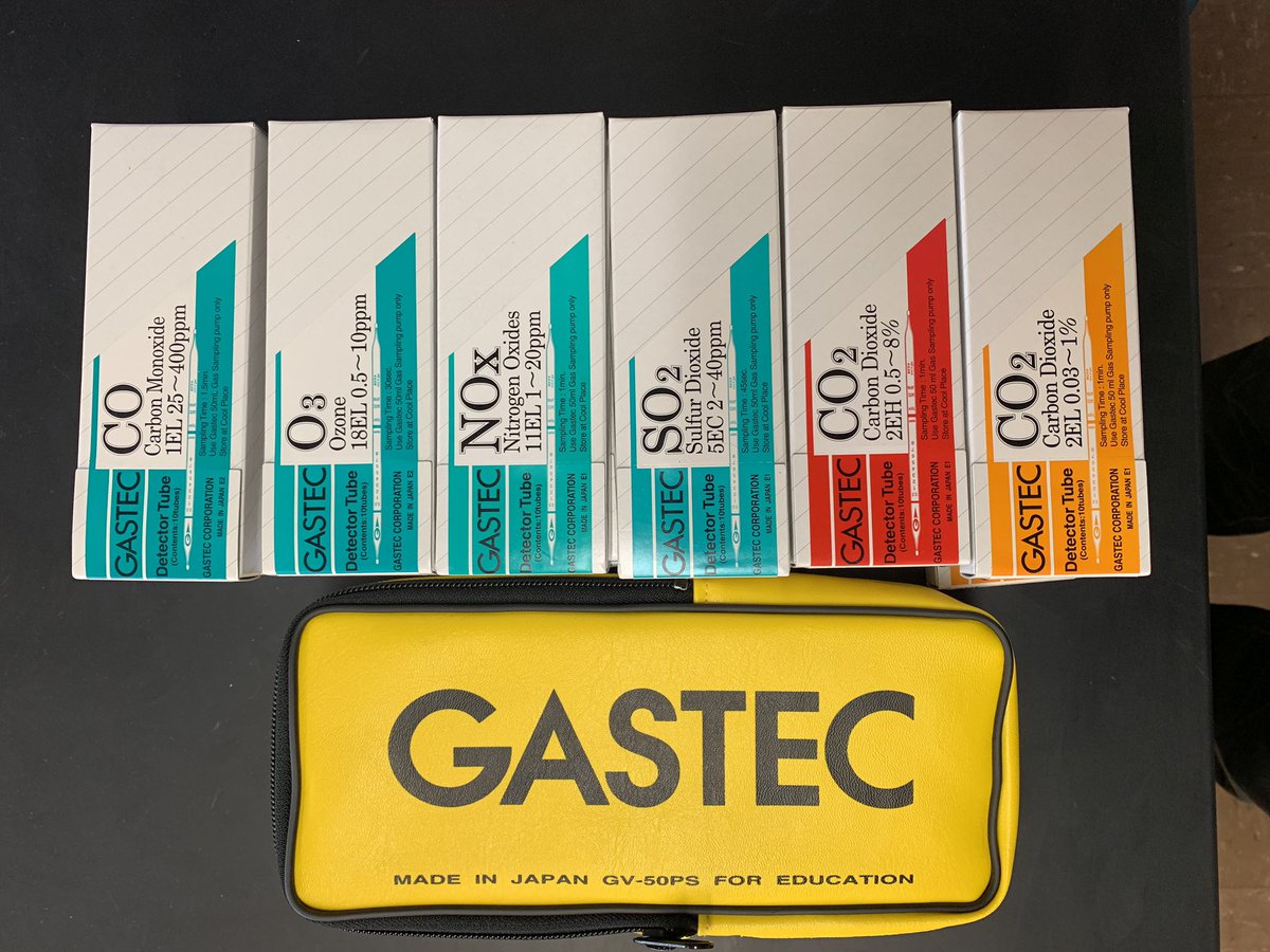 MrArsenie's tweet photo. #gastec time for our auto emissions lab! @CarlSchurzHS #atmosphere https://t.co/HL3Lb7Ztvb