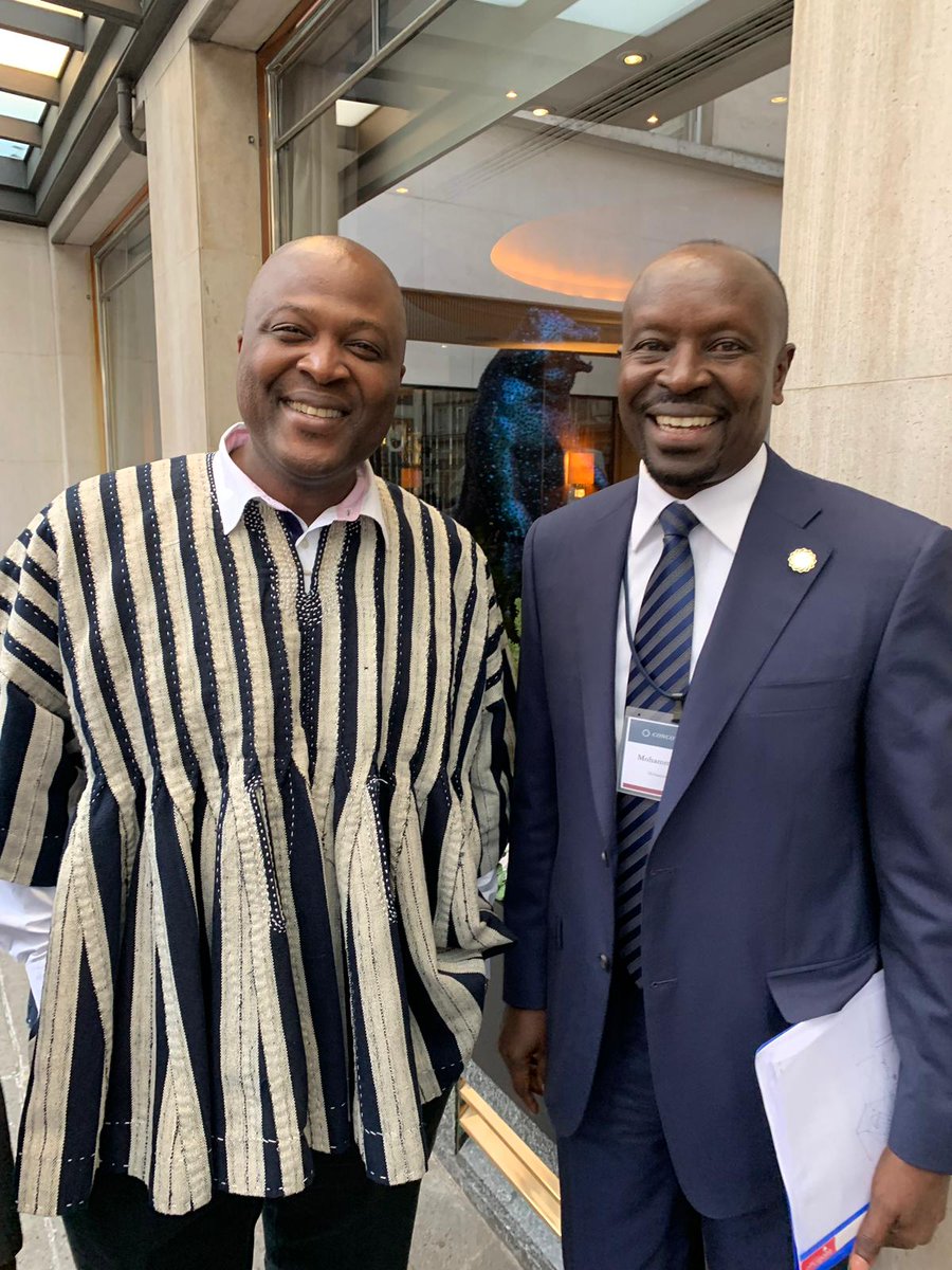 Was pleased to share insights with Mr. Mohammed Nyaoga - currently the Chairman of the Board of
Directors,Central Bank of Kenya.He spoke of the need to deliberately Brand Africa perhaps something <a href="/_AfricanUnion/">African Union</a> can drive. Look forward to engaging with him more. #concordia19