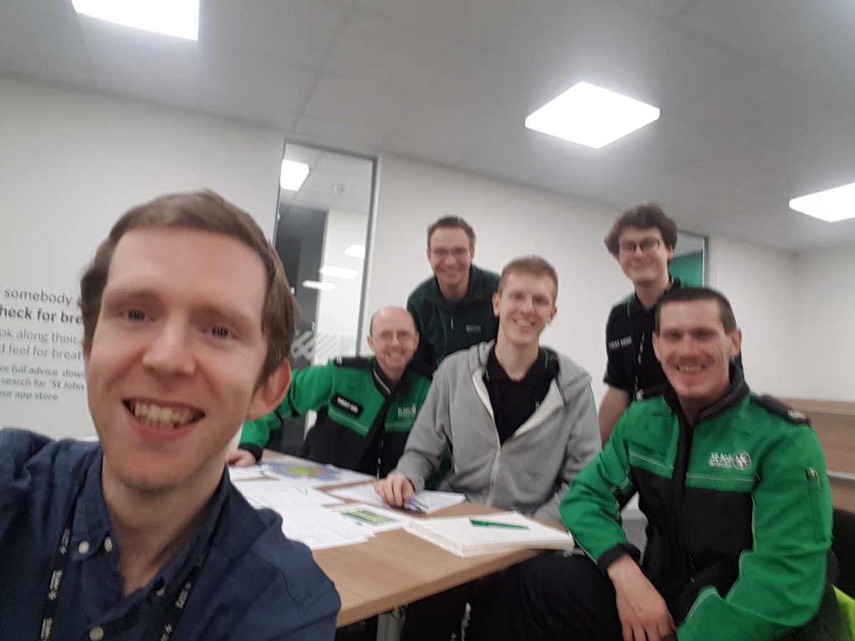 SJA_DConlon's tweet photo. Today is my last official day as a @stjohnambulance DESO for @central_wmr & what better way to spend it than developing the #OperationalCommanders of the future
Thanks for making my last* support event such a good one
*1 more Aston Villa event to go before I hand over the reigns https://t.co/PzHGoPP1SM