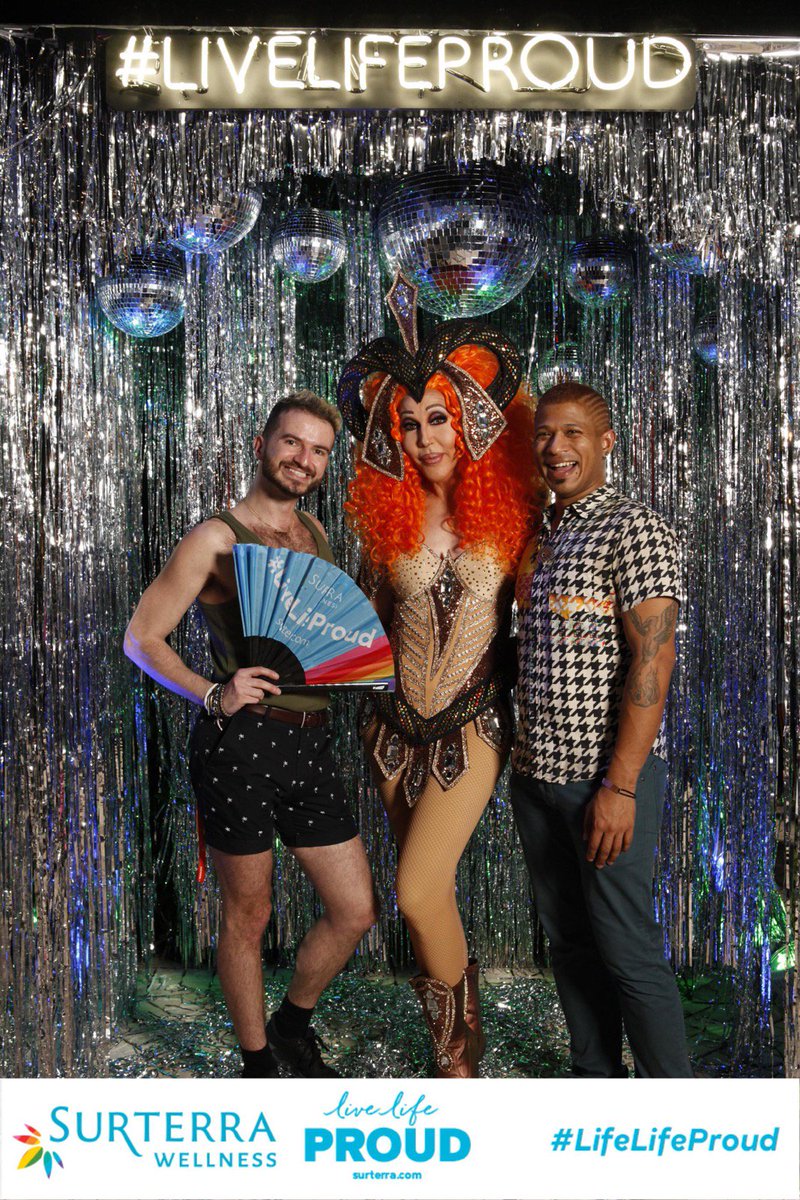 AWayofLife0's tweet photo. Just wanted to "Cher" this photo from last night. 😉 #LiveLifeProud
Thank you, @surterra for a wonderful kick-off to @winter_party! 😁 #OpenArmsatWPF https://t.co/9FMMYSJjnN