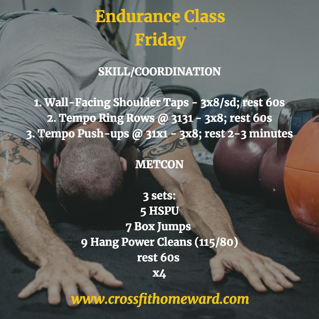 CFHomeward's tweet photo. #CrossFit #StrengthTraining #ShoulderTaps #RingRows #PushUps #HSPU #BoxJumps #Cleans #core #athlete #Endurance #fitness #CFH #CFHomies https://t.co/JnsTTDEVNp