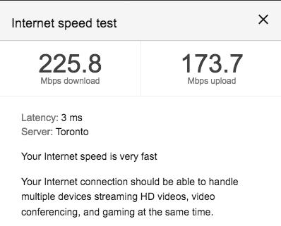 paulericmorris's tweet photo. Day one of #fibrestream. At $45/month unlimited I think I'm in love already! @FibreStream https://t.co/hVRv5RgWSd