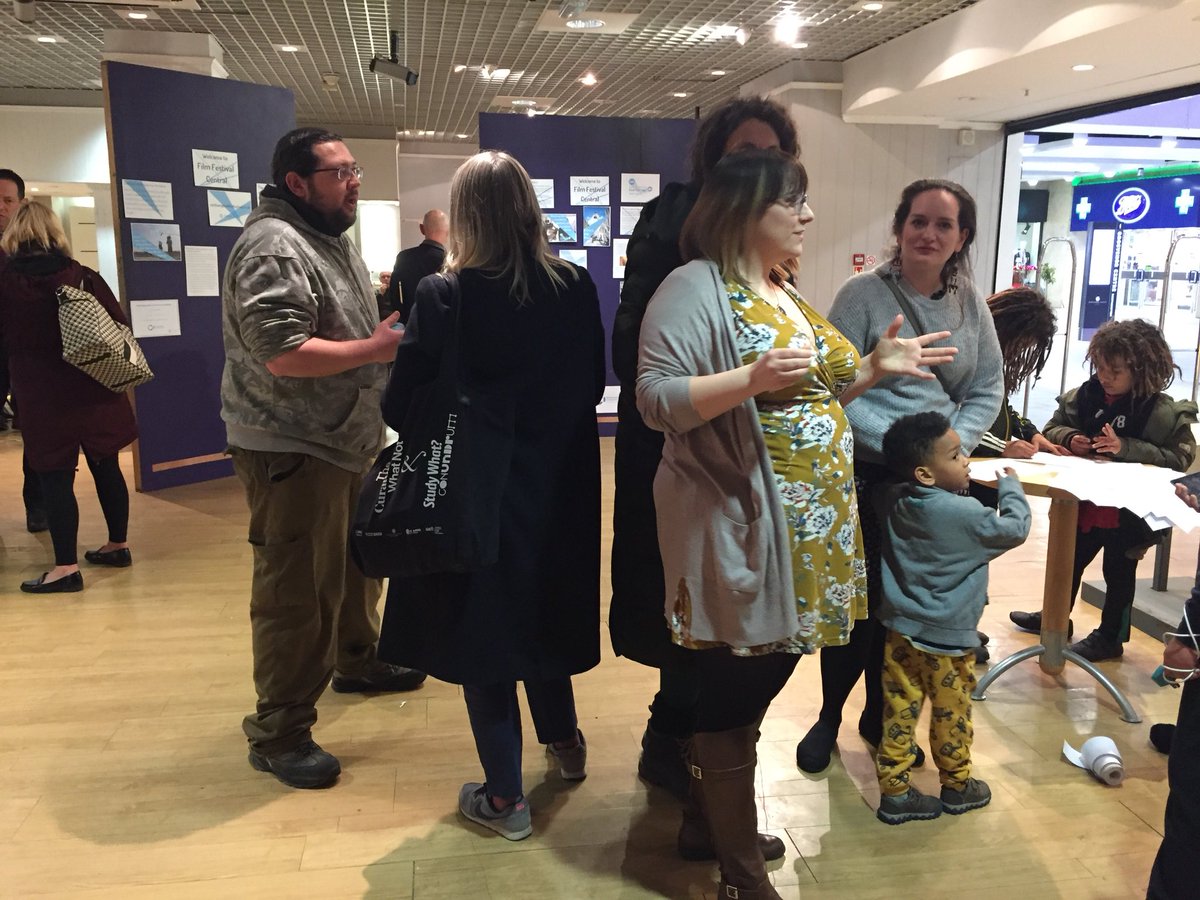 MediciValeriaUK's tweet image. Thank you @curatoreducator  for organising @TheStartofNN this evening at the #grosvenorshoppingcentre and for @ScreenNorthants for hosting the event.
Excellent vibes with great people involved. This was quite an event.