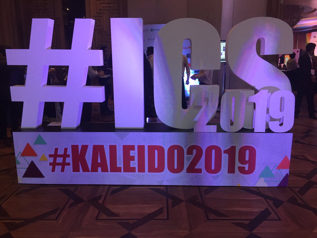 SoniaWis's tweet photo. #ICS2019 is all set to rock 

Stay tuned for more updates https://t.co/oPduASmYQy