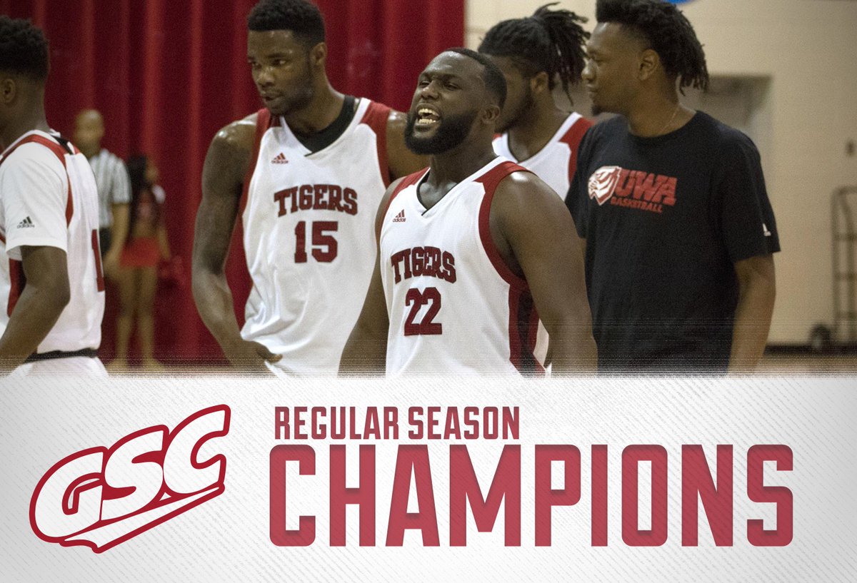GulfSouth's tweet photo. With the win tonight, West Alabama has earned a share of the #GSCMBB Regular Season Championship! https://t.co/oxAEWG9N1R