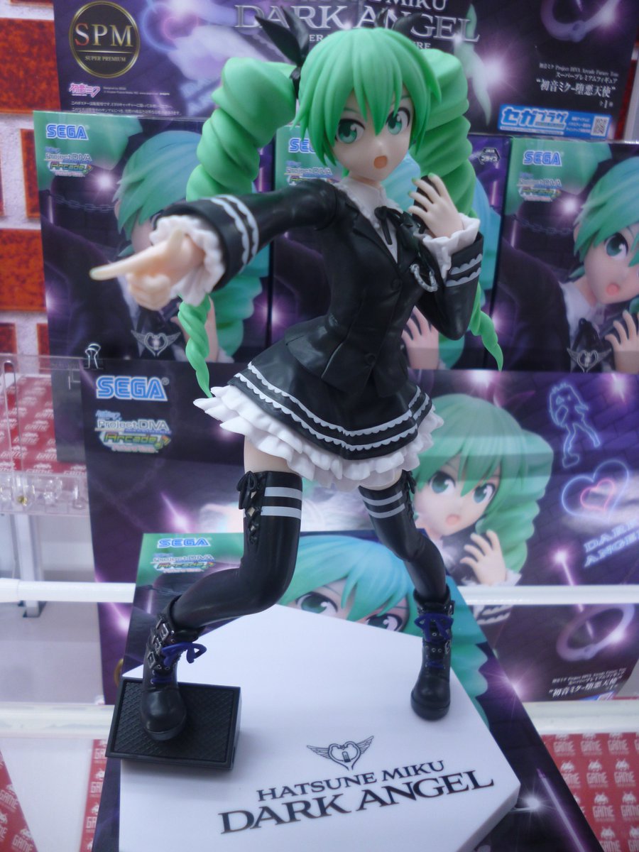 ট ইট র Tac Koriyama クレーンゲーム 初音ミク Project Diva Arcade Future Tone Spm フィギュア 初音ミク 堕悪天使 残りわずかとなっております パンクでダークな雰囲気がカッコいいミクの衣装です 現在入荷している桜ミクと是非一緒にgetして