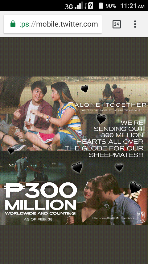 tataklizquenpo's tweet photo. deserved na deserved natin to sheepmates MARAMING MARAMING SALAMAT SHEEPMATES @Black_SheepPH 

#AloneTogether300MThankYous #AloneTogether3rdWeek https://t.co/3a3YFVRjNH