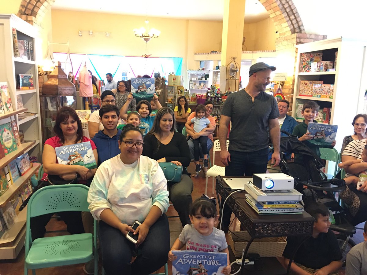 Thanks to all that came out to meet @Tony_Piedra_ this afternoon! #latinxKidLit #fullhouse #indie #kidsbookshop #weslaco #rgv #booksigning <a href="/AALBooks/">Arthur A. Levine Books</a> <a href="/Scholastic/">Scholastic</a>