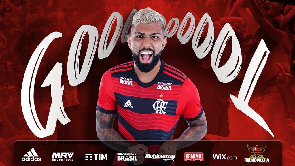 Flamengo's tweet photo. GOOOOOOOOL! É pressão do Mengão!!!!!!!!! Gabigol neles! #PORxFLA https://t.co/SRgTfyurjV