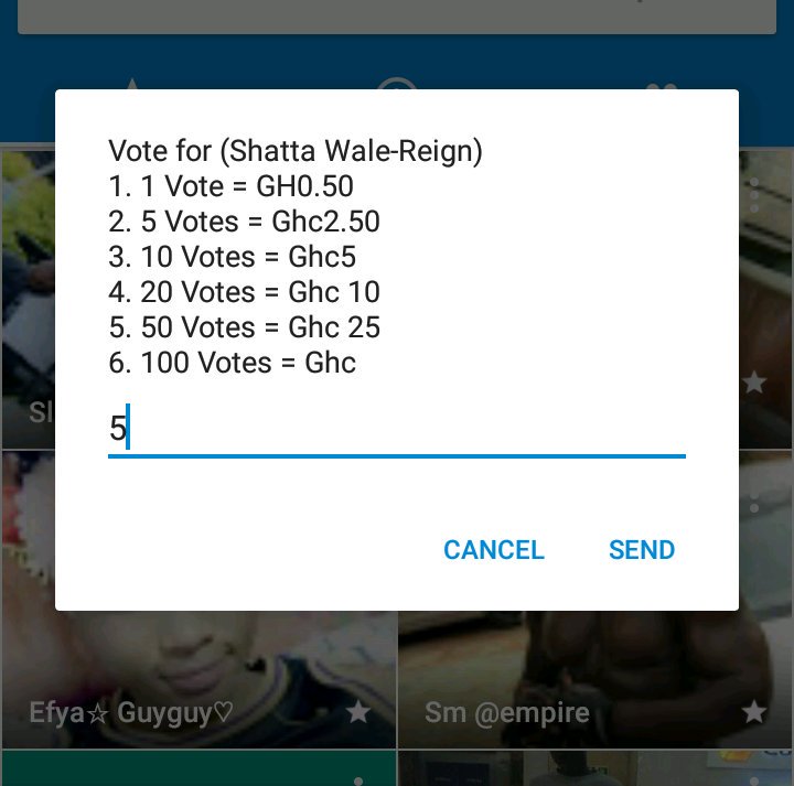 carta_young's tweet photo. Keep voting for our President @shattawalegh https://t.co/iZXhbkAP94
